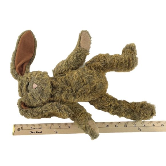 Ganz Cottage Collectibles Rafferty Rabbit 14" Plush Brown Jointed Bunny 1995 Vtg - Picture 4 of 6